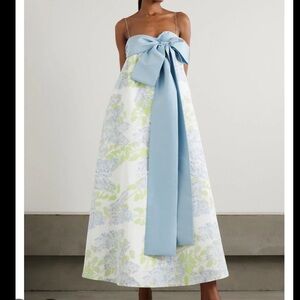 ISO!!!!!! BERNADETTE Bailey bow-embellished floral-print taffeta gown